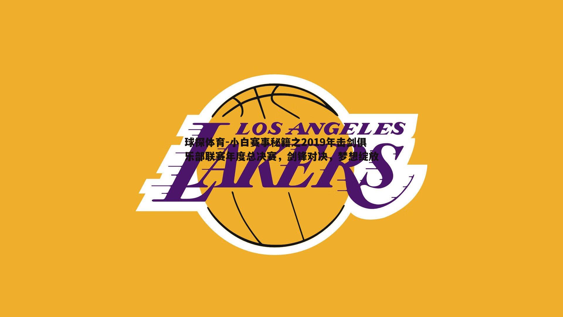 球探体育-小白赛事秘籍之2019年击剑俱乐部联赛年度总决赛，剑锋对决，梦想绽放